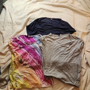 Three shirts